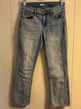 Old Navy Distressed Light Wash Jeans